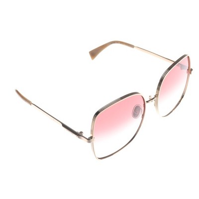 Sonnenbrille Lanvin Metallic Weiß Neu 6018140