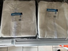 2 Brand New White disposable Overalls Size XL