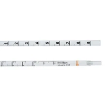 CELLTREAT 229224B Open End Serological Pipette - 1mL , Wrapped Sterile, Case/120