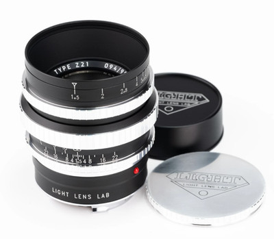 LIGHT LENS LAB M 50mm f/1.5 Z21 Lens for Leica M Black