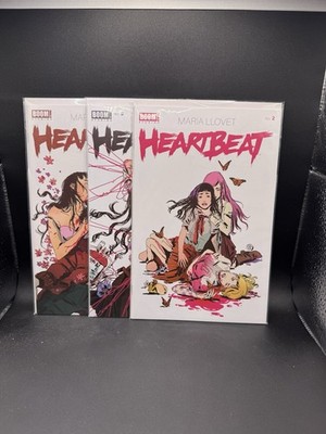 HEARTBEAT #2 3 & 4. BOOM STUDIOS 2019 MARIA LLOVET (H36)(32)