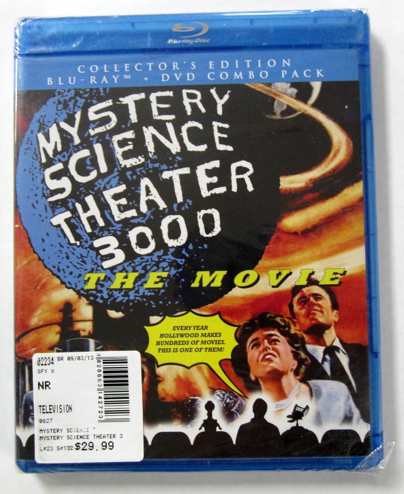 Mystery Science Theater 3000 The Movie NEW SEALED BluRay/DVD READ DESCRIPTION