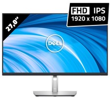 Dell P2722H 27 Zoll Monitor 1920x1080 FHD IPS 8ms Schwarz/Silber Bildschirm