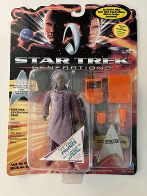 Star Trek Generations Playmates Guinan Action Figure Sealed #6927
