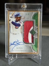 2023 Topps Transcendent Collection MLB Sammy Sosa Patch Auto 3/5