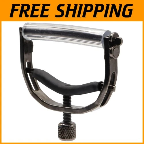 Buzz-Free 12 String Guitar Capo with Protective Felt – Easy Storage Behind Nut