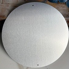 New 8" Happy Chef Round Aluminum Sign - Kitchen  Bar Decor