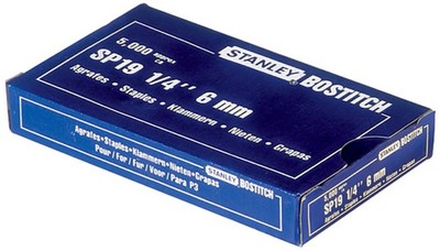 BOSTITCH Heftklammern SP 19 1/4 6 mm verzinkt 5.000 Stück