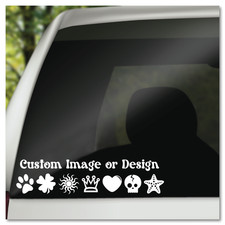 6" Custom Image Vinyl Decal Sticker