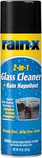 Rain-X 2-In-1 Glass Cleaner  Rain Repellent, Improves Visibility in Rain, 18oz
