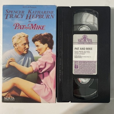 Pat and Mike (VHS, 1990) Spencer Tracy, Katherine Hepburn ~ BUY 2 GET 1 FREE!