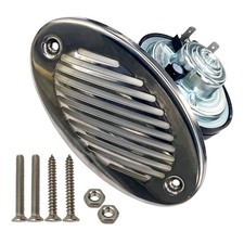 5190512 Boat Horns 316 Stainless Steel 12V 125DB Waterproof Horn Sound Bright...