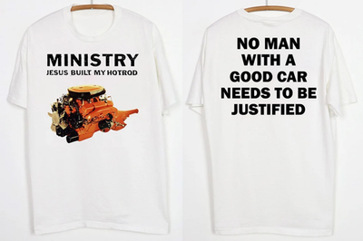 #ad #ad Jesus Built My Hotrod MINISTRY Album Tour T Shirt Full Size S 5XL $30.39