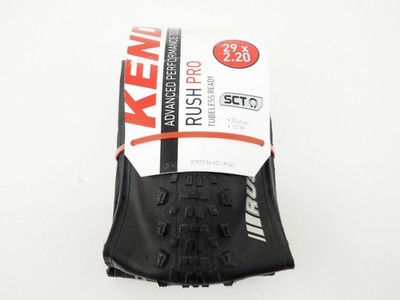 New! Kenda Rush Pro 29 x 2.20'' Tubeless Mountain Bike Tire 120TPI Black 640g