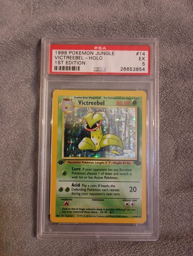 Victreebel (1st Edition) graded PSA 4 for sale on eBay