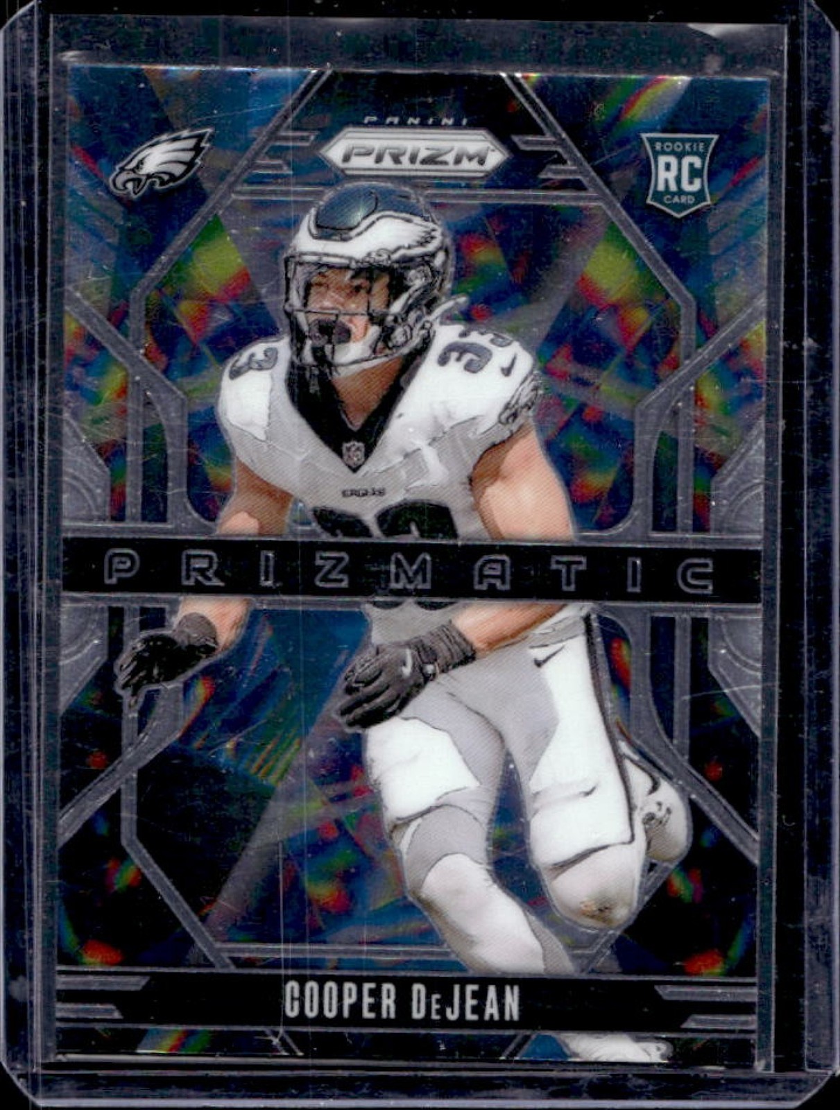 2024 Prizm Cooper DeJean Prizmatic RC Rookie #6 Eagles
