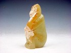 Old Nephrite Jade Stone Carved Sculpture Seated Monkey Scratching Head #09182503 — photo 2