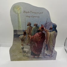 Bethany Lowe Designs Dummy Board Behold I Bring You Good Finding Of Great Joy