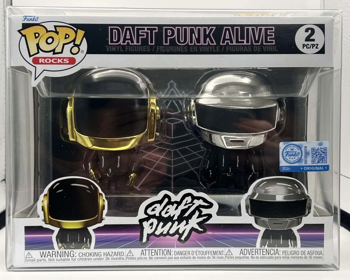 Funko Pop! Daft Punk Alive (2 Pack) Exclusive Vinyl Figures +