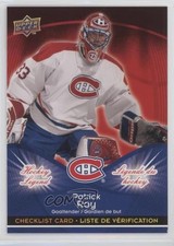 2009-10 Upper Deck McDonald's Checklists Patrick Roy #CL1 HOF 0d7y