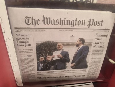 The Washington Post Tuesday September 30 2025