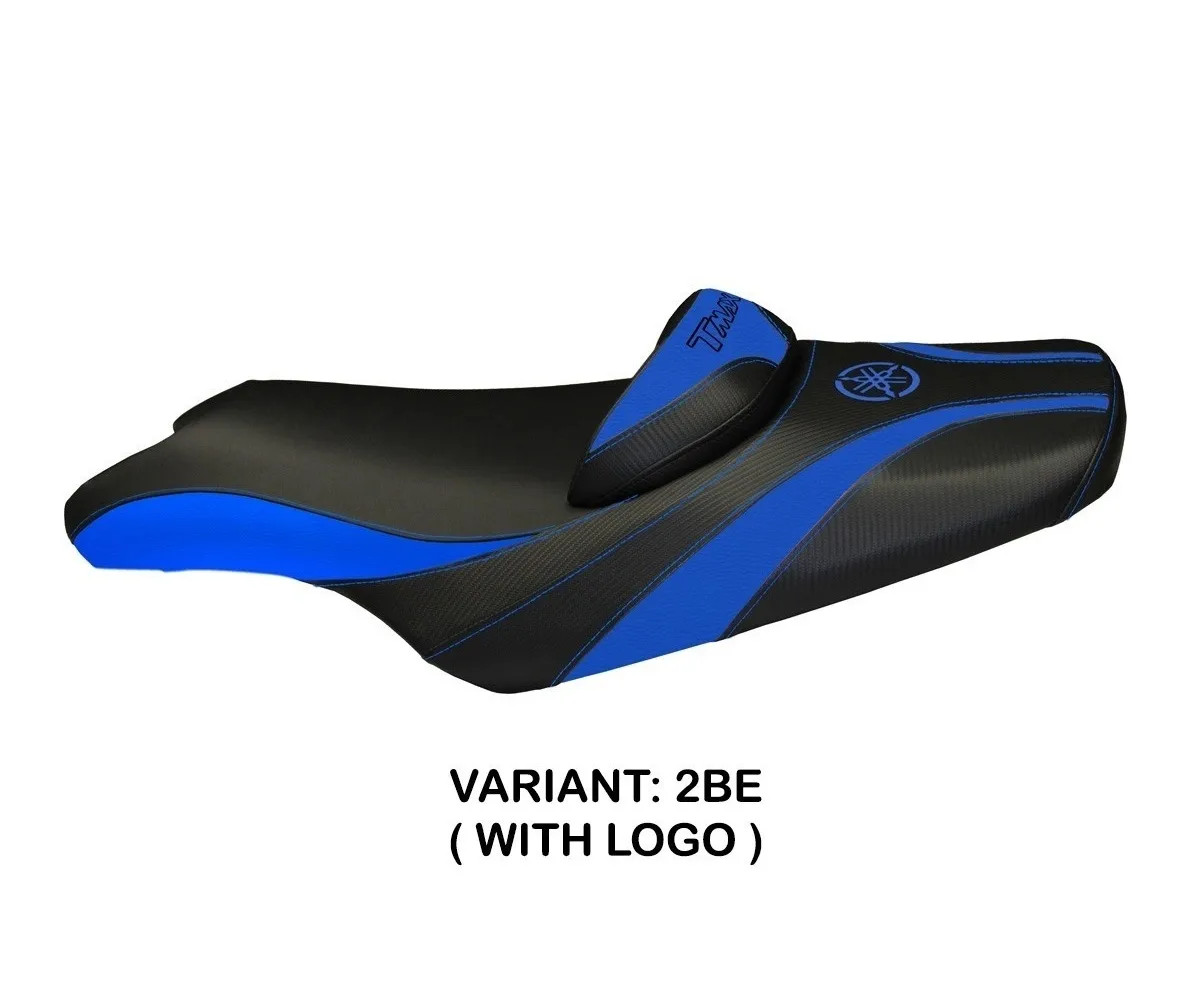 Seat saddle cover Mpss Blue (BE) TPZ Italia for YAMAHA T-MAX 500 2008 > 2016