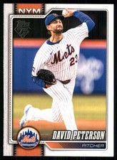 2026 Topps #215 David Peterson New York Mets 58600
