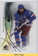 2024-25 Upper Deck SP Game Used Mika Zibanejad #110 READ 8tn