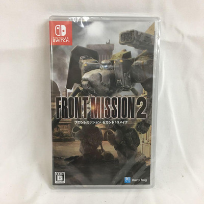 Front Mission 2 Remake Nintendo Switch from Japan Rainy Frog Unopened 52