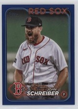 2024 Topps Series 2 Retail Royal Blue John Schreiber #426 0xq4