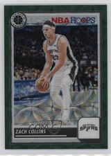 2023-24 Panini NBA Hoops Premium Stock Green Prizm 7/8 Zach Collins #241 0c3