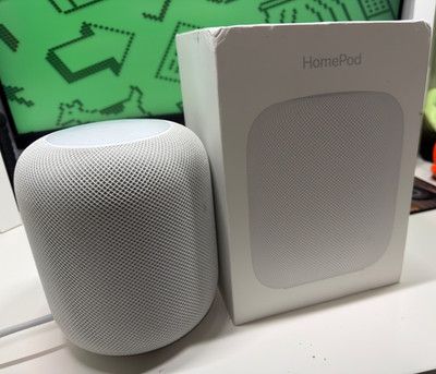 Apple HomePod Smart Speaker 1. Gen Weiß Originalverpackt - MQHV2B/A