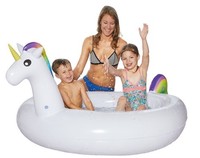 Planschbecken / Pool Einhorn Ca. Ø 196X20Cm Happy People 77755