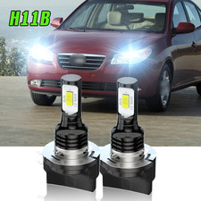 For HYUNDAI ELANTRA 2007-2012 LED Headlight Low beam Bulbs White 6000K 2026