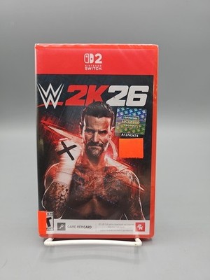 WWE 2K26 Nintendo Switch 2 Game Key Card BRAND NEW FACTORY SEALED
