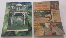 Trellises And Arbors Paperback Sunset Project Plans Tools Plant. (Plus Walks Wal