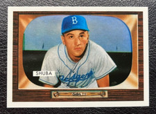 1995 Topps Archives 1955 Bowman George Shuba Reprint #66 MINT*