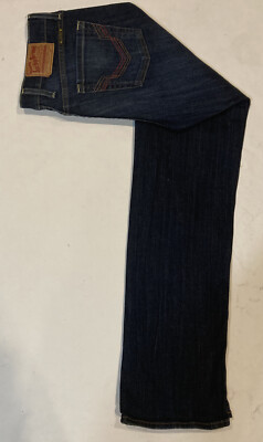 Lucky Brand Ruby Sundown Straight  Denim Blue Jeans 30  Waist, 31  Inseam Preown