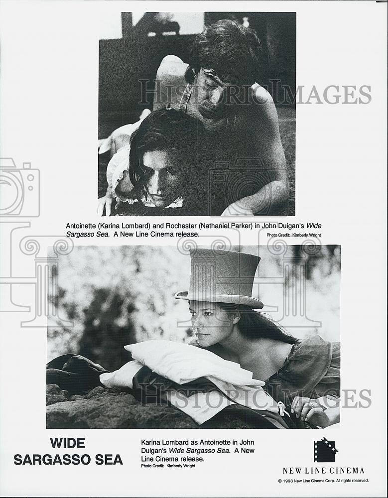 1993 Wide Sargasso Sea Press Photo Starring Karina Lombard DFPG68849