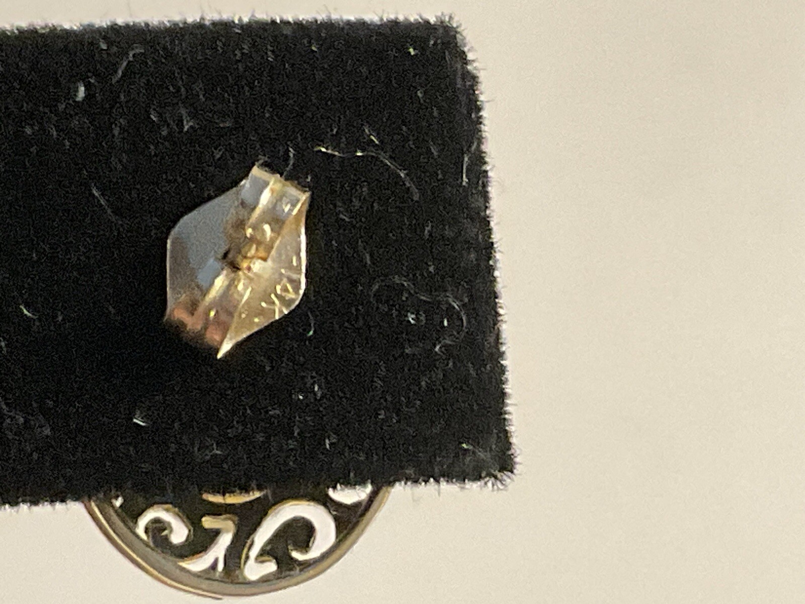 14K Solid Yellow Gold Oval Opal Stud Earrings - image 7