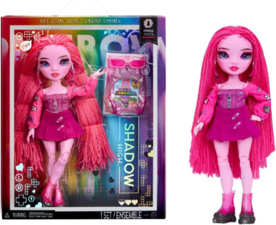 Rainbow High Shadow High Serie 3 - Pinkie James - Pinkfarbene Modepuppe neu ovp