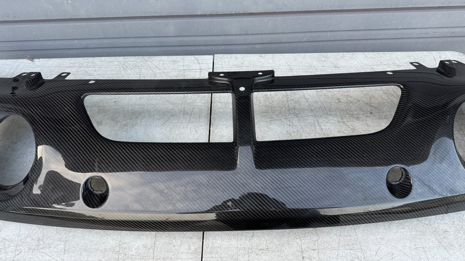 ✅ 2014-2018 ASTON MARTIN VANQUISH REAR BUMPER DIFFUSER VALANCE OEM CARBON