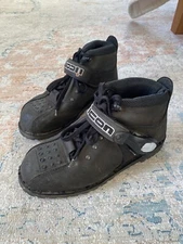 ICON Motorsports Super Duty  Motorcycle Boots  Hard Toe Buckle Men’s 8