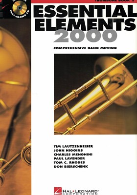 Essential Elements 2000 Posaune B.C. Buch 2 + CD (HL00862599) **50% RABATT**