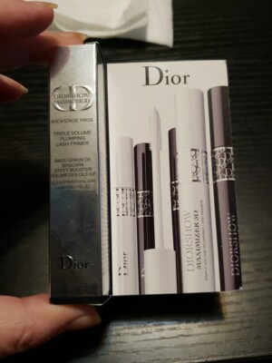 Dior Diorshow Maximizer 3D  Lash Primer-Serum .05 fl oz   Travel