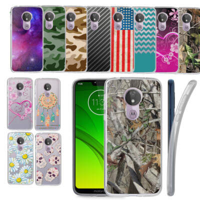 Soft Flexible TPU Gel Skin Case Slim Cover for Motorola Moto G7