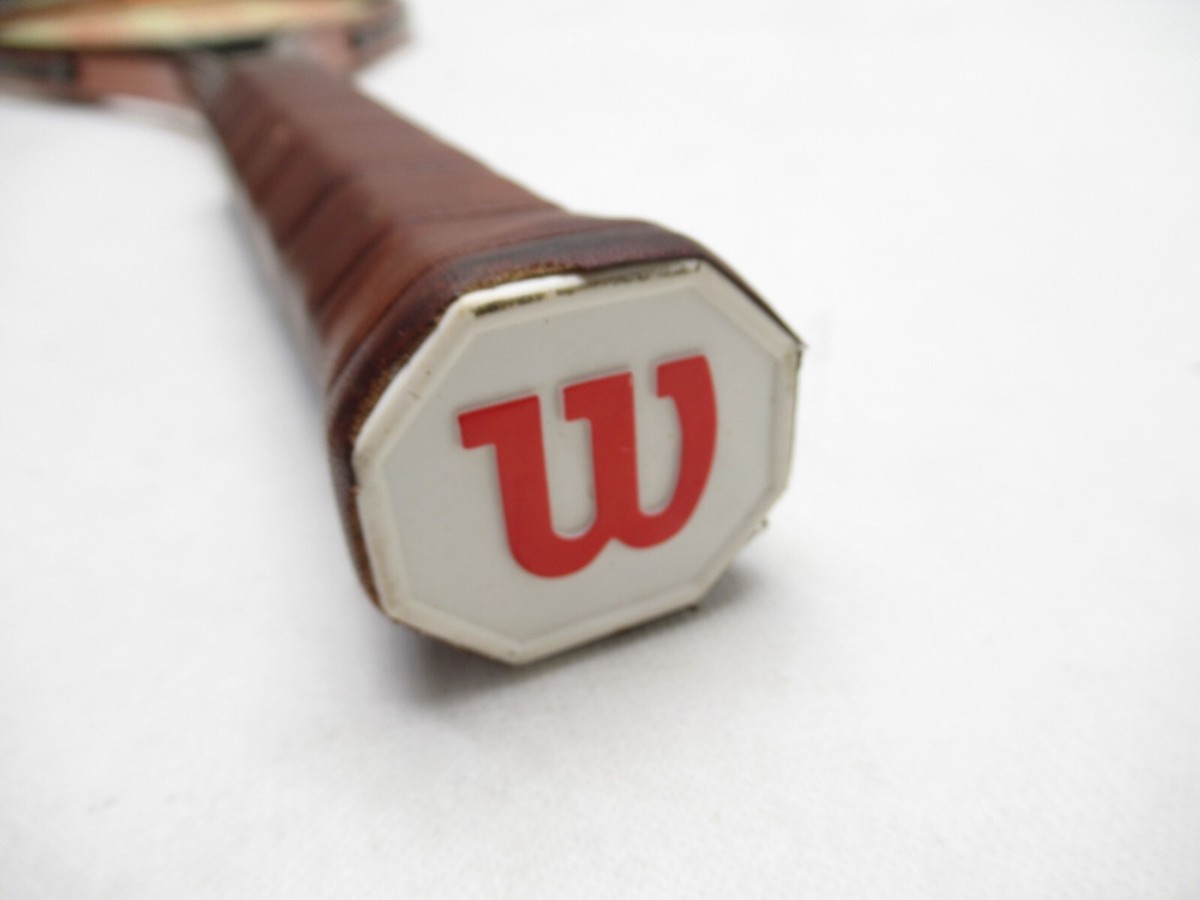 Raquette De Tennis Vintage Wilson American Ace, Taille Moyenne, Grip 4 3/8, Neuve