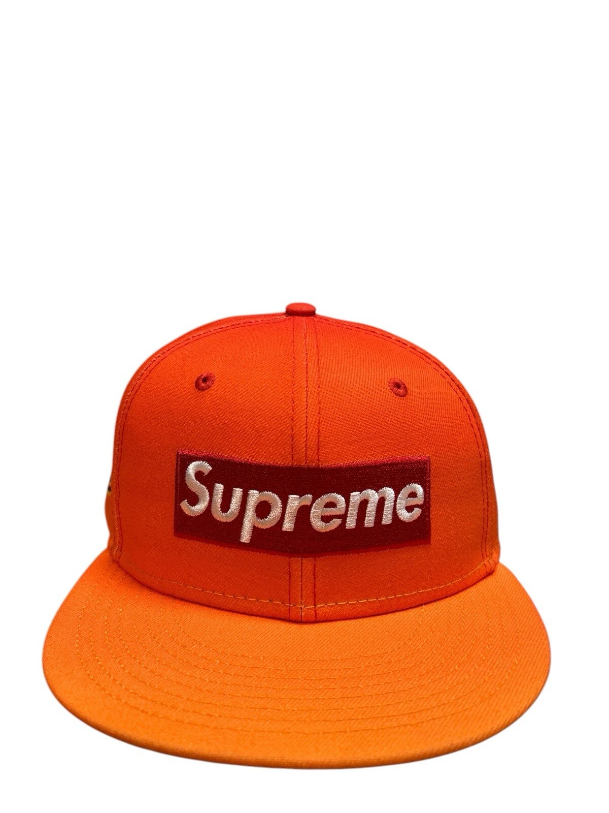 Logo boîte dégradé suprême nouvelle époque orange