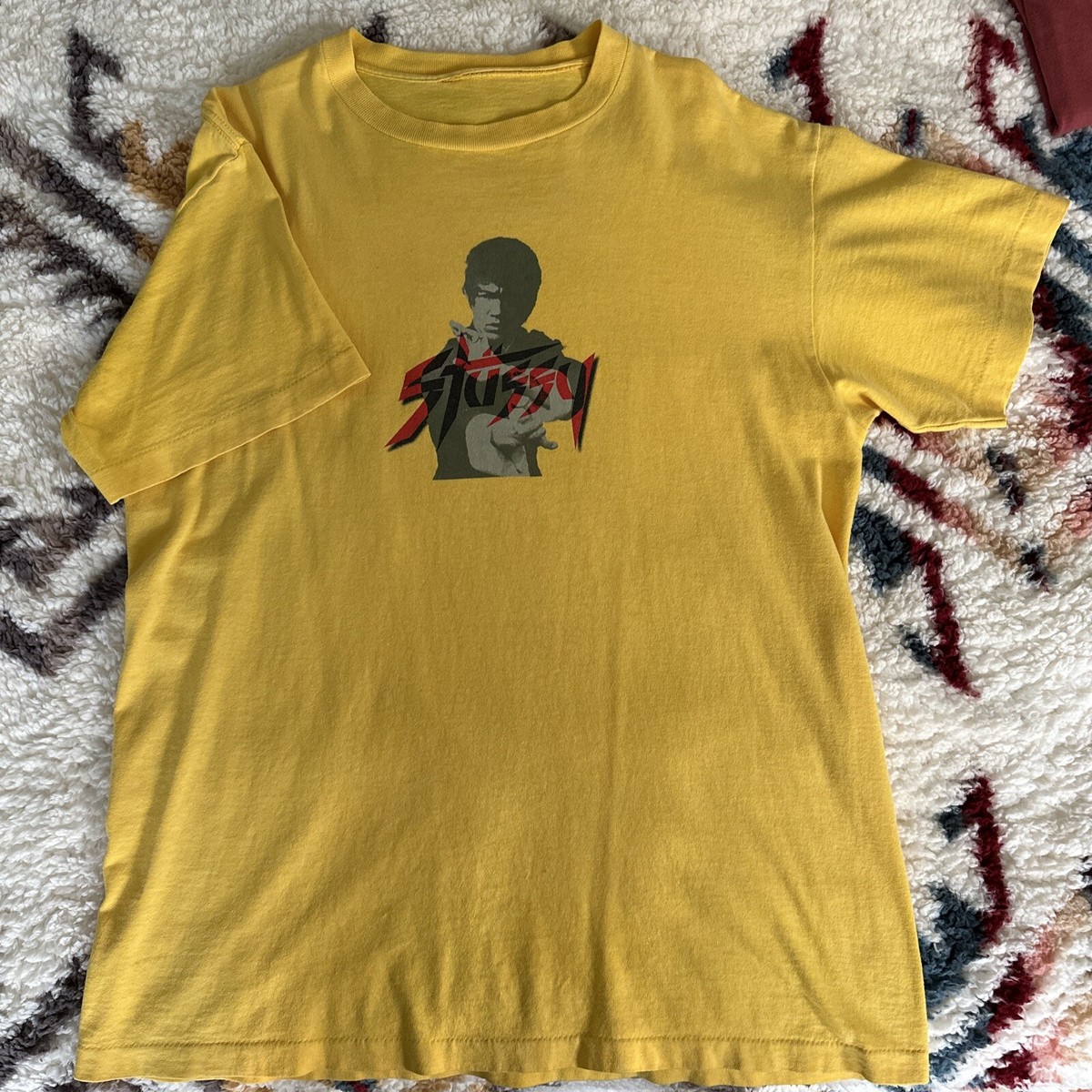 vintage stussy Bruce Lee t shirt size L | eBay