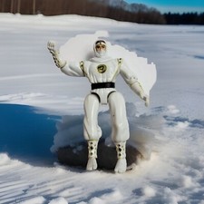 Product Image: Bandai 1995 Mighty Morphin Power Rangers White Ninja Ranger Action Figure  A28